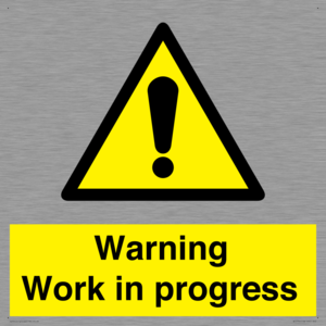 Warning Work in progress